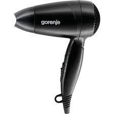 Uscator De Par De Voiaj Gorenje Hd122p 1200w 2 Setari De Viteza Si Temperatura Maner Pliabil Concentrator Aer Negru Emag Ro