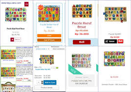Puzzle 1000 pcs mainan jigsaw puzzle sakura: Harga Mainan Kayu Seru Sangat Bersaing Kayu Seru