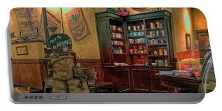 Aromas Coffee Shop Portable Battery Charger