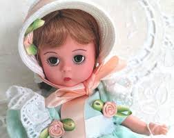 Wendy's EASTER EGG HUNT Madame Alexander 8" Easter Doll With Box and Tag