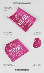 Today we are going to present you the best free sticker mockup psd which you can use them for branding design presentation. Square Sticker 2 Free Psd Mockups Download
