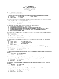 20201016 soal berikut terdiri dari 20 soal pilihan ganda berserta kunci jawabannya. 1 Soal Teknik Listrik Web