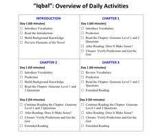 Lesson Plan Complete Lesson Plan For The Novel Iqbal Appropriate For Middle Grade Reading Intervention Reading Intervention 6th Grade Reading Lesson Plans