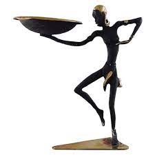 Daybreak in gold, a rare art deco the franklin mint hand painted porcelain statue. Wiener Bronze Rare Art Deco Josephine Baker Figure 1930s For Sale At 1stdibs