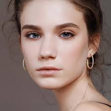 Sandra Redd Aretes De Aro De Oro De 14 Quilates Para Mujer,