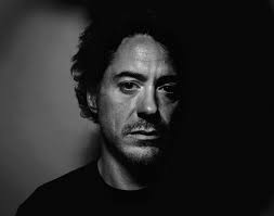 Black And White High Contrast Photos Of Celebrities Robert Downey Jr Celebrity Portraits Portrait Robert Downey Jr