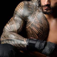 Tatuaje roman reigns roman reigns tattoo wwe roman reigns hot tattoos life tattoos body art tattoos sleeve tattoos tattoos for guys tatoos. Los 50 Tatuajes Mas Cool En La Historia De Wwe Adivina Que Diseno Entro En La Lista Roman Reigns Tattoo Roman Reigns Tribal Tattoos