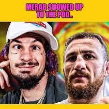 Merab Showed Up To The Pod..