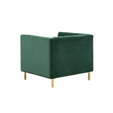 SAFAVIEH Couture Doris Channel Tufted Velvet Club Chair