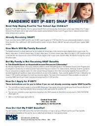Great savings & free delivery / collection on many items. Pandemic Ebt Application Now Available For Families Oak Park School District 97