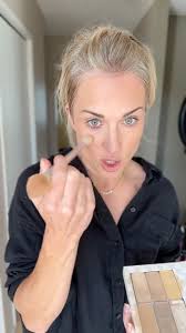 The shape brush is the best light coverage brush that will filter and blur  like none other #makeup #makeupbrushes #seint