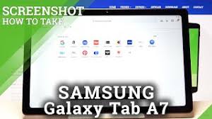 Here's how to do it: How To Capture Screen In Samsung Galaxy Tab A7 Take A Screenshot Youtube