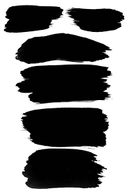 Download Black Watercolor Brush Strokes Black Paint Clipart Black Etsy In 2021 Black Paint Cricut Projects Vinyl Paint Strokes