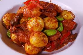 Norzi tak letak asam , cuma letak sikit asam keping. Resepi Telur Puyuh Masak Sambal