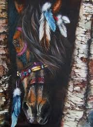 Among many native american tribes, especially the plains indians, the bison is considered a sacred animal and religious symbol. War Ponies Bluefeatherspirit