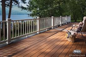 The Best Seat In The House Is Right Outside The Back Door On This Composite Deck That Features Trex Select Outdoor Flooring Options Building A Deck Vinyl Deck