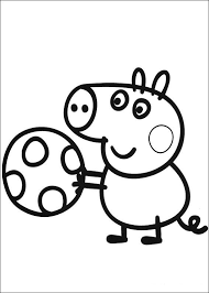 Peppa Pig Ausmalbilder Malvorlagen Zeichnung Druckbare Nº 1 Born Maler Tegninger Tegning Til Born