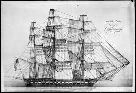 Her sides are made of iron! thus, constitution was christened old ironsides. the frigate had left boston 28 days earlier as uss constitution. Old Ironsides Warrior And Survivor National Archives