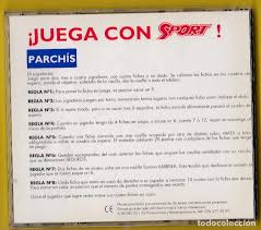 Si se ha jugado por la izquierda, ahora se juega por la derecha y por la inversa. Sport Parchis Magnetico Publicidad Juega C Comprar Juegos De Mesa Antiguos En Todocoleccion 64061551