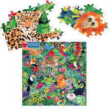 Maybe you would like to learn more about one of these? Amazon Rainforest 1000 Piece Puzzle Eeboo