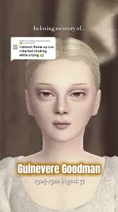 Replying to @eating license plates 😾 The Life and Death of Guinevere ...