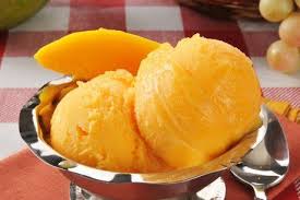 Mango Sorbet Rezept Rezept Mango Sorbet Sorbet Rezepte Mango Eis
