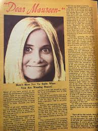 Tiger Beat, 1971...From the FB group Marcia and Maureen..