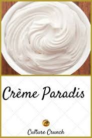 Creme Paradis Creme Pour Gateau Recette Creme Dessert Recettes De Cuisine