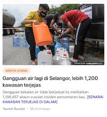 Ini kerana sampai sebulan, ribuan penduduk di lembah klang kembali mengeluh apabila sekali lagi pencemaran sungai berlaku, yang memberi kesan terhadap. Dr Asyraf Wajdi On Twitter Sampai Bilakah Masalah Gangguan Air Di Selangor Ni Semacam Tiada Berkesudahan Kasihanilahrakyat