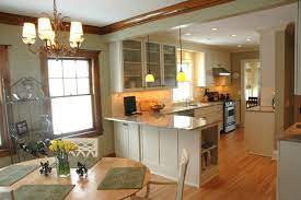 Although an open floor plan that blends together your kitchen and dining area can feel like an interior challenge, it does come with its advantages. Indian Open Kitchen With Dining Room Novocom Top