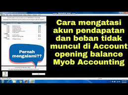 Contoh soal zahir perusahaan dagang terupdate. Penjelasan Akun Pendapatan Dan Beban Tidak Ada Di Myob Accounting Youtube