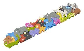 This unique wooden alphabet set consists of 60 solid wooden blocks made of beech and walnut. Amazon Com Beginagain Animal Parade A To Z Puzzle And Playset Educational Wooden Alpha Wooden Alphabet Puzzle Educational Toys For Toddlers Puzzles For Kids
