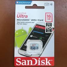 New sandisk edge 16 gb sd sdhc memory camera card class 10. New Sandisk Ultra 16gb Micro Sd Microsdhc 80mb S Class 10 Flash Memory Card 619659134020 Ebay