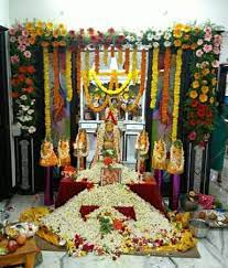 Maybe you would like to learn more about one of these? Pooja Goddess Decor Temple Decor Pooja Room Design
