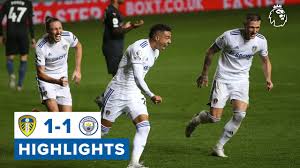Leeds united play the whole second half with 10 men as they secure an outstanding win and slow manchester city's charge to the premier league title. Highlights Leeds United 1 1 Manchester City 2020 21 Premier League Youtube