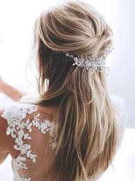 See our favorite style ideas here. Half Up Half Down Wedding Hair Ecemella