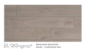 Our laminate flooring is an imitation of real wood, bonded to the clear surface with an aluminium oxide finish. Colour Limewashed Oak Euro Original