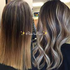 Before After Third Session 8 Week Apart Color Correction Into Beau High Lift Hair Color Hair Color Ideas For Brunettes Balayage Brunette Hair Color