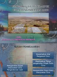 Misalnya sekolah jika dilihat dari atas. 2 Interpretasi Citra Penginderaan Jauh