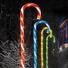 Lowest price in 30 days. Buy 40 Led Multicolour Outdoor Candy Cane Path Christmas Lights Mains 5m Online At Cherry Lane