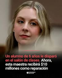 🚨 Un alumno de 6 años le disparó en el salón de clases. Ahora, esta  maestra recibirá $10 millones como reparación. Te contamos 👉  http://uni.vi/Uz3G106pFYF