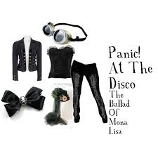 Panic At The Disco The Ballad Of Mona Lisa Mp3 Pin By Cari Ensley On The Clockwork Universe Disco Outfit Panic At The Disco Geek Chic Fashion