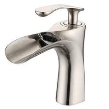 Some of the common bathroom sinks faucet styles and designs include the classical, modern and hybrid. Leekayer Modern Bathroom Sink Faucet Waterfall Single Handle Brushed Nickel Faucets For Bath 1 Hole Mount Lavatory Novelty