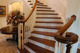 Stairs design & construction a stair is a system of steps by which people and objects may pass from one level of a building to another. a stair is to be designed to span a large vertical distance by dividing it into smaller vertical distances, called steps. Elevate Your Home S Style With A Two Tone Staircase Design Stair Parts Com