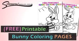 Grab a free printable easter bunny feet template here for that! Cute Easter Bunny Coloring Pages Free Printable Pdf Strength Essence