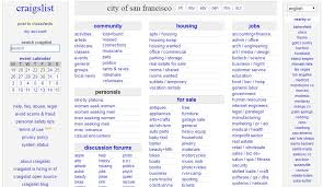 Craigslist provides local classifieds and forums for jobs, housing, for sale, services, local community, and events. Craigslist Closes Personals Sections In Us Cites Measure
