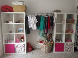 Ikea Kallax Hanging Rail Kids Wardrobe It Ll Never Be This Tidy Again Kallax Ikea Kallax Kids Room Storage Kids Room