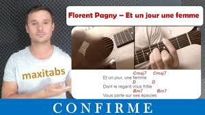 …lorsque l'on perçoit les premières voix chuchotées de la chanson, la caméra nous guide vers une femme au visage clair et cristallin. Tuto Guitare Florent Pagny Et Une Jour Une Femme Accords Et Paroles Chords Chordify
