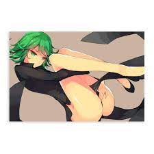 Anime One Punch-Man Tatsumaki Sexy Woman with Curly Green Hair Canvas Art  Poster and Wall Art Picture Print Modern Family Bedroom Decor Posters  20×30inch(50×75cm) : Amazon.ca: Home