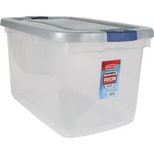 Choose from our selection of storage bins, including bin boxes, tote boxes and baskets, and more. Rubbermaid 66qt Clr Roughneck Tote Walmart Com Walmart Com